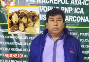 Detienen a implicado en robo de más de un millón de soles en avellanas | VIDEO Detienen a implicado en robo de más de un millón de soles en avellanas | VIDEO