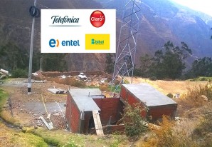 Va avanzando la construcción de la antena de banda ancha para Internet Va avanzando la construcción de la antena de banda ancha para Internet