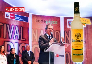 PRODUCE entregó la Gran Medalla de Oro al pisco arequipeño «Costumbres» PRODUCE entregó la Gran Medalla de Oro al pisco arequipeño «Costumbres»