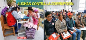 Población alertó actos de corrupción en obras públicas de la provincia de Acobamba Población alertó actos de corrupción en obras públicas de la provincia de Acobamba