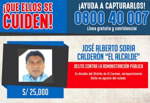 Mininter publica lista de los más buscados por la Ley en la región Ica Mininter publica lista de los más buscados por la Ley en la región Ica