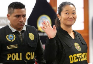 Keiko Fujimori, llamada popularmente «La China», recupera su libertad Keiko Fujimori, llamada popularmente «La China», recupera su libertad