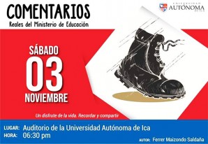 Presentan el libro de crónicas: «Comentarios Reales del Ministerio de Educación» Presentan el libro de crónicas: «Comentarios Reales del Ministerio de Educación»