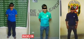 3 Menos: PNP detiene a tres implicados en delitos de violencia contra la mujer en Ica 3 Menos: PNP detiene a tres implicados en delitos de violencia contra la mujer en Ica
