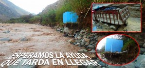 La quebrada huachina afectada por las inclemencias del mal tiempo La quebrada huachina afectada por las inclemencias del mal tiempo