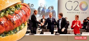 Cumbre de Líderes del G-20 comenzará con un robusto "choripán" bajado con un buen rojo Cumbre de Líderes del G-20 comenzará con un robusto "choripán" bajado con un buen rojo