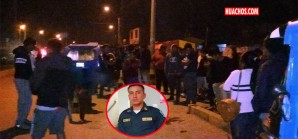 Delincuentes disparan a quemarropa a joven PNP y lo matan | VIDEO Delincuentes disparan a quemarropa a joven PNP y lo matan | VIDEO