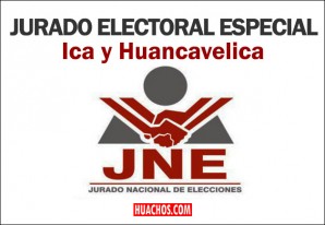 Jurados Electorales Especiales Ica y Huancavelica 2018 Jurados Electorales Especiales Ica y Huancavelica 2018