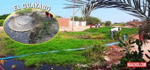 Desagüe tenía que hacerse en 120 días, ya van 4 años y no termina. Trabajan un día sí, un día no Desagüe tenía que hacerse en 120 días, ya van 4 años y no termina. Trabajan un día sí, un día no