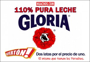 Leche Gloria, 110% pura leche, en venta en la Pulperia más cercana de su casa Leche Gloria, 110% pura leche, en venta en la Pulperia más cercana de su casa