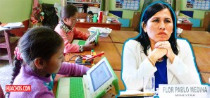 Ministra promete que todos los colegios urbanos estarán contectados a internet Ministra promete que todos los colegios urbanos estarán contectados a internet