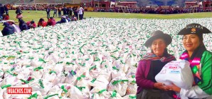 Increíble mar de regalos con productos industriales en la Tierra del Mercurio | FOTOS Increíble mar de regalos con productos industriales en la Tierra del Mercurio | FOTOS
