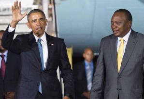 Obama aterriza en Kenia, por primera vez como presidente Obama aterriza en Kenia, por primera vez como presidente