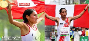 Gladys Tejeda y Christian Pacheco obtienen la medallas de oro en Lima 2019 Gladys Tejeda y Christian Pacheco obtienen la medallas de oro en Lima 2019