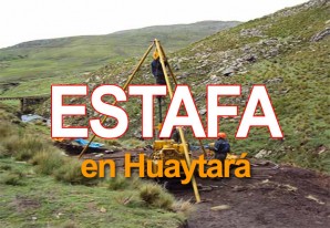 Fraude al tesoro nacional en Huaytará por una supuesta represa que nunca se terminó - VIDEOS Fraude al tesoro nacional en Huaytará por una supuesta represa que nunca se terminó - VIDEOS