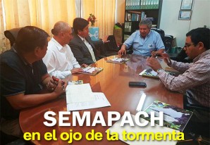 OTASS se reune con dirigentes de SEMAPACH para discutir las modalides de la intervención OTASS se reune con dirigentes de SEMAPACH para discutir las modalides de la intervención