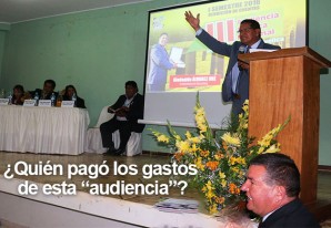 Operación relaciones públicas de Clodo. Expuso lista de inversiones por más de mil millones de soles Operación relaciones públicas de Clodo. Expuso lista de inversiones por más de mil millones de soles