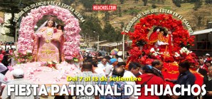 Programa completo de la Fiesta Patronal del distrito de Huachos 2019 Programa completo de la Fiesta Patronal del distrito de Huachos 2019