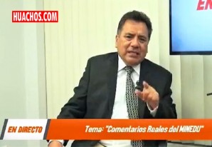 La entrevista televisiva al cronista huachino Ferrer Maizondo Saldaña | VIDEO La entrevista televisiva al cronista huachino Ferrer Maizondo Saldaña | VIDEO