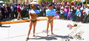 Cansados de un Poder Judicial corrupto, parroquianos hacen justicia con sus propias manos Cansados de un Poder Judicial corrupto, parroquianos hacen justicia con sus propias manos