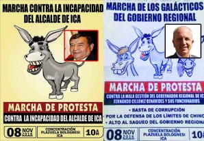 Convocan marcha ciudadana contra las ‘burradas’ de Cillóniz y Ramos Loayza Convocan marcha ciudadana contra las ‘burradas’ de Cillóniz y Ramos Loayza