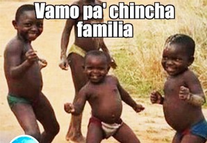 La población chinchana sonrie nuevamente por la llegada del agua de avenida La población chinchana sonrie nuevamente por la llegada del agua de avenida