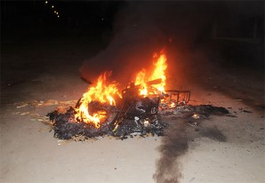 Esta madrugada en Condorillo Alto unos ladrones se escaparon de una buena Esta madrugada en Condorillo Alto unos ladrones se escaparon de una buena