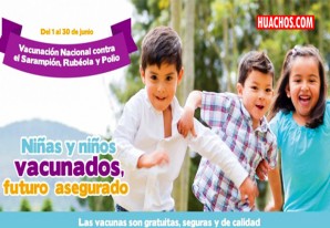 Minsa recuerda a padres de familia que solo tienen hoy para vacunar a sus niñas y niños Minsa recuerda a padres de familia que solo tienen hoy para vacunar a sus niñas y niños