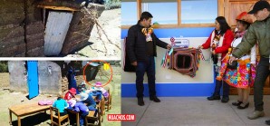 Premio consuelo. Ministra Flor Pablo inaugura 3 flamentes escuelas modernas Premio consuelo. Ministra Flor Pablo inaugura 3 flamentes escuelas modernas