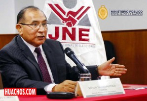Fiscalía abre investigación a titular del JNE por intercambio de favores con Hinostroza Fiscalía abre investigación a titular del JNE por intercambio de favores con Hinostroza