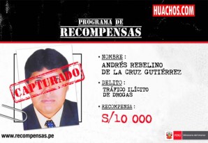 Capturan en Pueblo Nuevo a un requisitoriado por tráfico ilícito de drogas Capturan en Pueblo Nuevo a un requisitoriado por tráfico ilícito de drogas