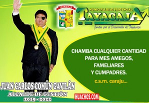 Para Juan Carlos Común Gavilán la municipalidad es su chacra Para Juan Carlos Común Gavilán la municipalidad es su chacra