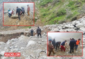 Informan que ya está todo bajo control el pase en el zanjo de Conocorán Informan que ya está todo bajo control el pase en el zanjo de Conocorán