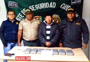 Fueron más de 07 kilos de PBC decomisado en el anexo de Marcas, Huachos Fueron más de 07 kilos de PBC decomisado en el anexo de Marcas, Huachos