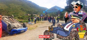 Avisan al comisario y al gobernador que hubo otra volcadura más en la carretera Avisan al comisario y al gobernador que hubo otra volcadura más en la carretera