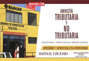 Municipalidad de Nasca decreta amnistía tributaria y no tributaria Municipalidad de Nasca decreta amnistía tributaria y no tributaria