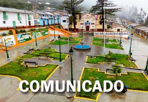La Municipalidad Distrital de Huachos comunica al pueblo en general La Municipalidad Distrital de Huachos comunica al pueblo en general