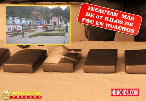 Efectivos de la comisaría policial de Huachos, detienen sujeto con 7 kilos de PBC Efectivos de la comisaría policial de Huachos, detienen sujeto con 7 kilos de PBC