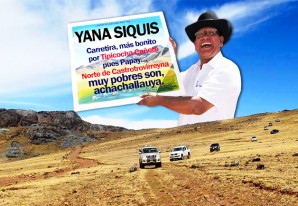 Clodo sigue insistiendo con su misteriosa carretera Huancavelica-Cañete-Lima Clodo sigue insistiendo con su misteriosa carretera Huancavelica-Cañete-Lima