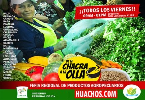 Feria con pequeños productores agropecuarios de Ica será todos los viernes Feria con pequeños productores agropecuarios de Ica será todos los viernes