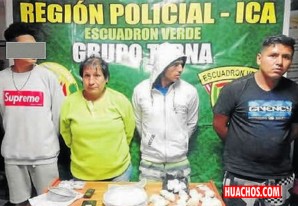 Desarticulan banda criminal "Los Flores" de microcomercialización de drogas Desarticulan banda criminal "Los Flores" de microcomercialización de drogas