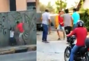 A un agresor de mujeres el tiro le salió por la culata | VIDEO A un agresor de mujeres el tiro le salió por la culata | VIDEO