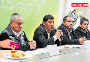 Estos caballeros decididos a eliminar la elevada anemia infantil en la región Ica Estos caballeros decididos a eliminar la elevada anemia infantil en la región Ica