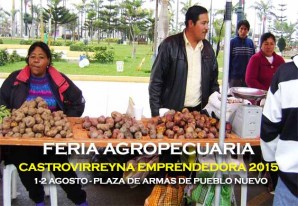 Gran Feria Agropecuaria Castrovirreyna Emprendedora 2015 - VIDEO Gran Feria Agropecuaria Castrovirreyna Emprendedora 2015 - VIDEO