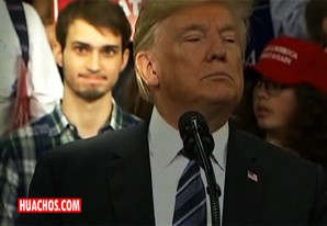Sacan a un muchacho durante un mitin de Trump y queda captado en video Sacan a un muchacho durante un mitin de Trump y queda captado en video