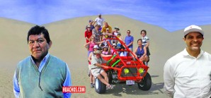Se comprometen a poner orden en el peligroso servicio de tubulares de Huacachina Se comprometen a poner orden en el peligroso servicio de tubulares de Huacachina