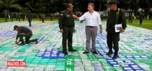 Colombia confisca 12 toneladas de cocaína, mayor decomiso en la historia del país Colombia confisca 12 toneladas de cocaína, mayor decomiso en la historia del país