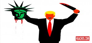 Revista alemana causa furor con Trump en su portada con la Estatua de la Libertad decapitada Revista alemana causa furor con Trump en su portada con la Estatua de la Libertad decapitada