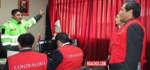 PNP de Huancavelica recibe la visita de auditores de la Contraloría General PNP de Huancavelica recibe la visita de auditores de la Contraloría General
