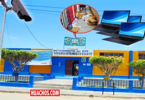 Colegio de Pisco "se deja" robar otra vez laptops y otros equipos de cómputo Colegio de Pisco "se deja" robar otra vez laptops y otros equipos de cómputo